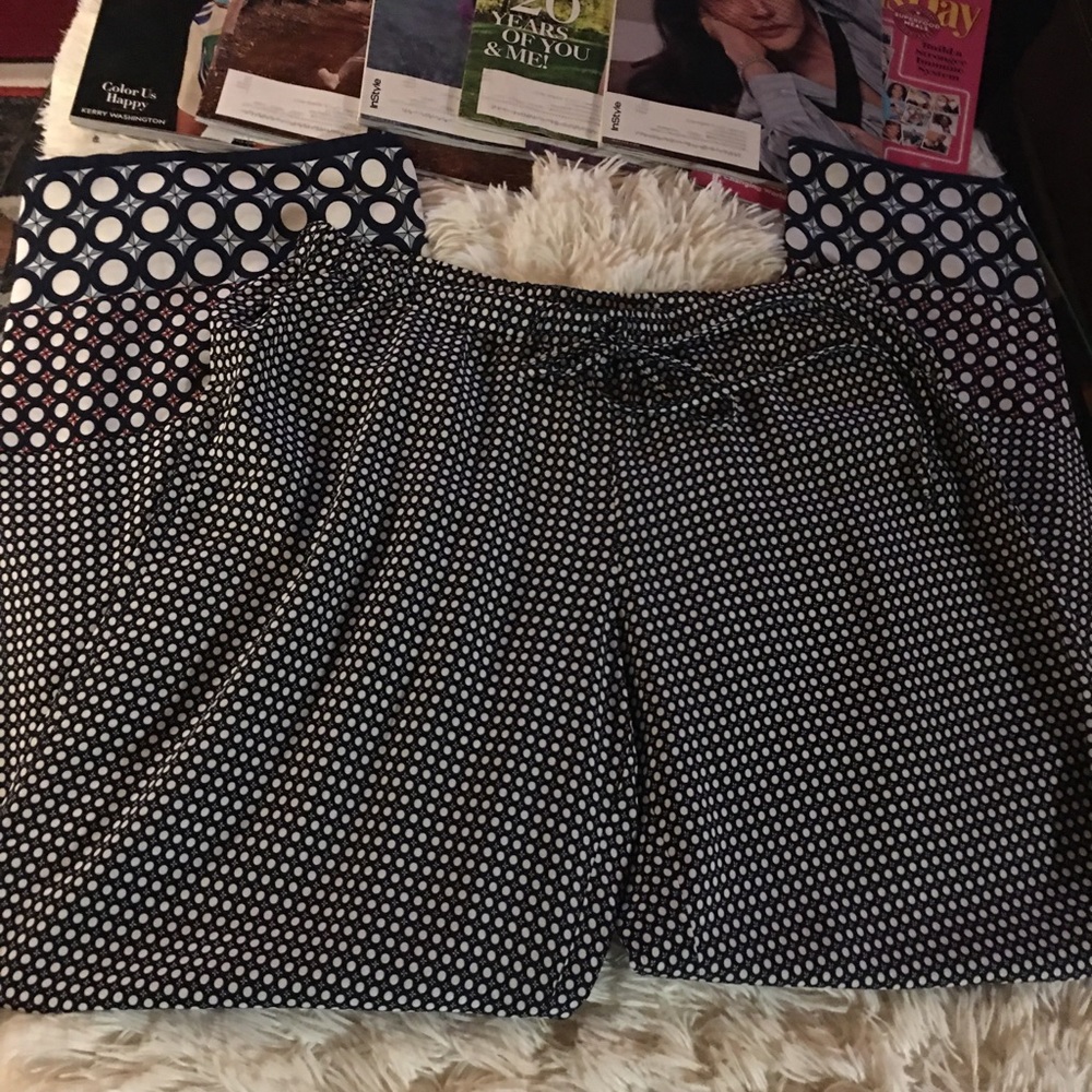 MAx Edition-blu/wt pants 100% rayon, Sz M🍦